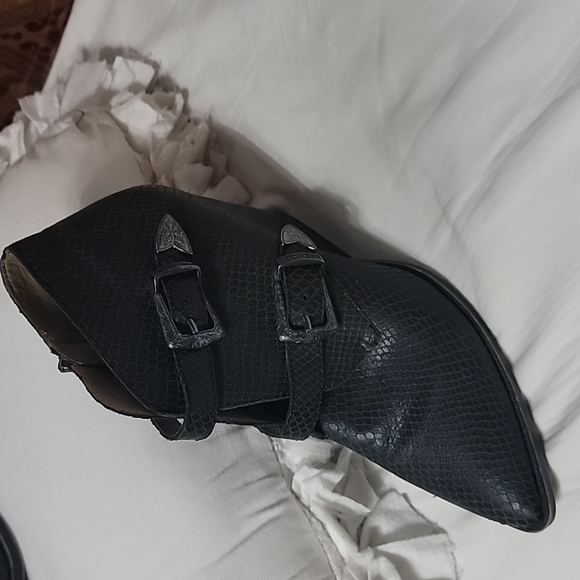 Franco Sarto casual  Heeled Bootie size 9 color black - Picture 8 of 15